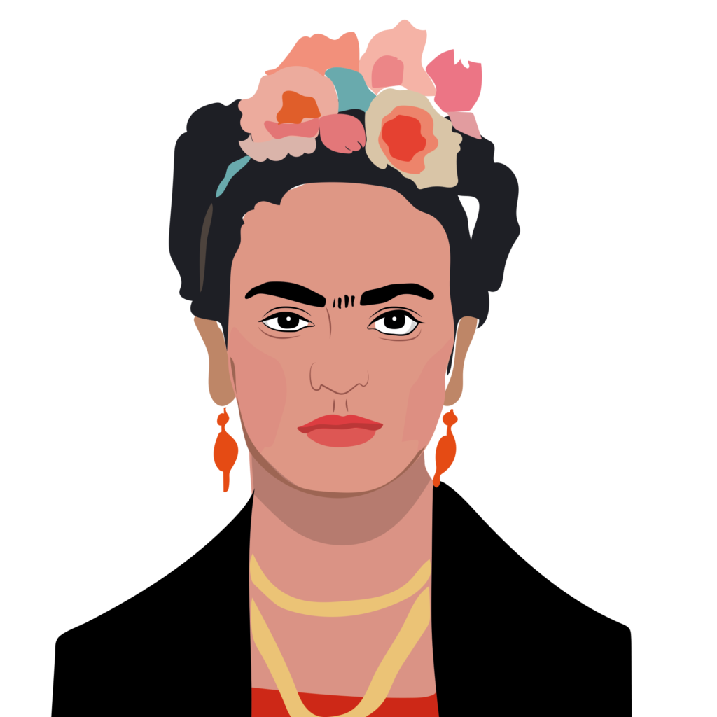 portrait de frida kahlo