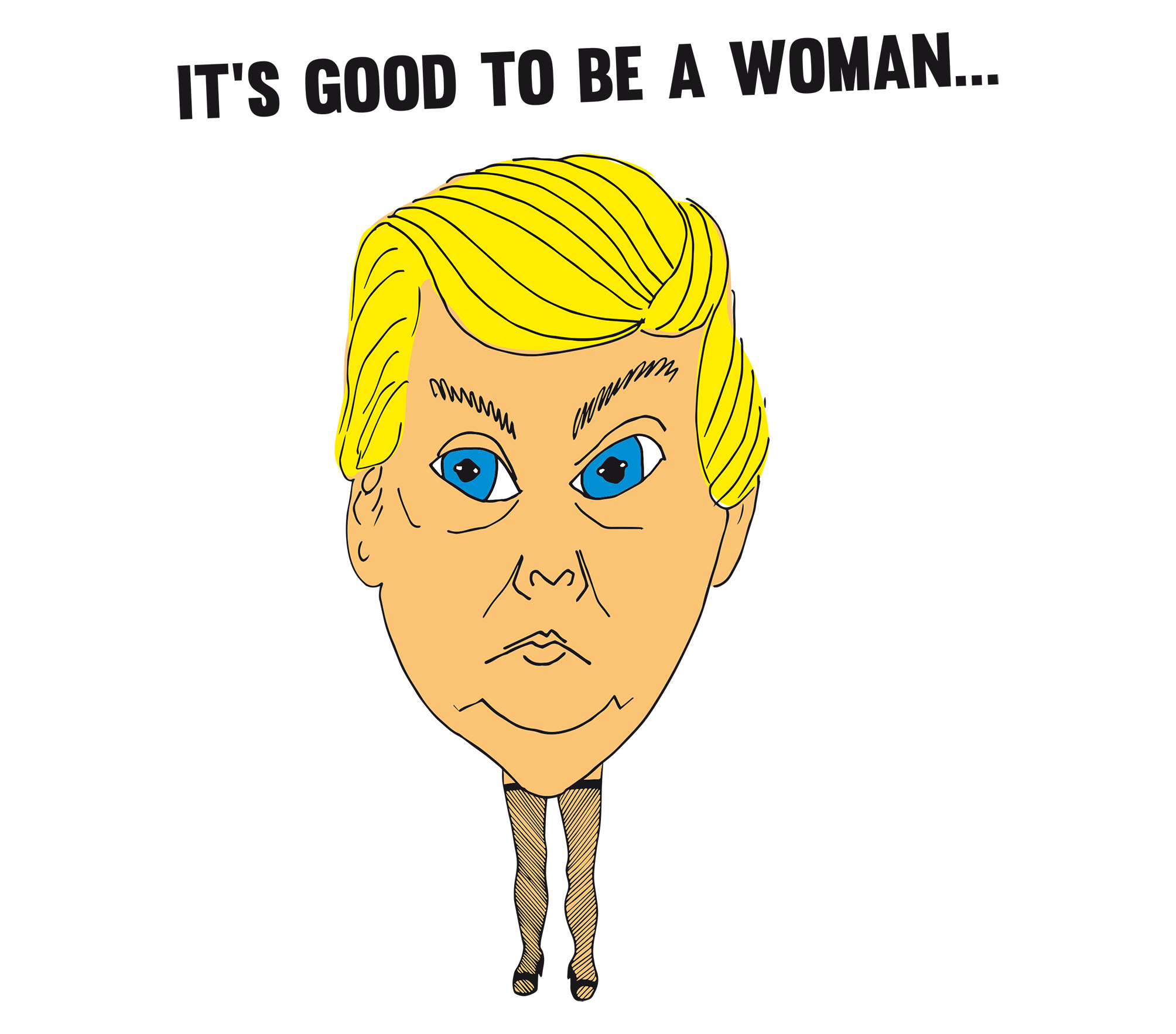 Illustration de Donald Trump